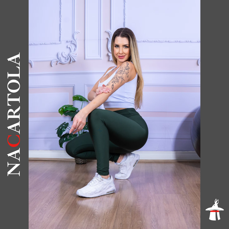 Legging Suplex Feminina – Modelagem Perfeita e Conforto para Valorizar Suas Curvas na Academia e no Dia a Dia