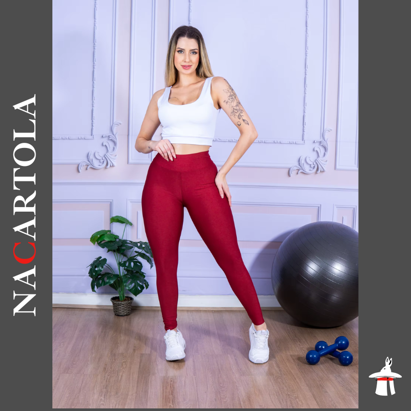 Legging Suplex Feminina – Modelagem Perfeita e Conforto para Valorizar Suas Curvas na Academia e no Dia a Dia