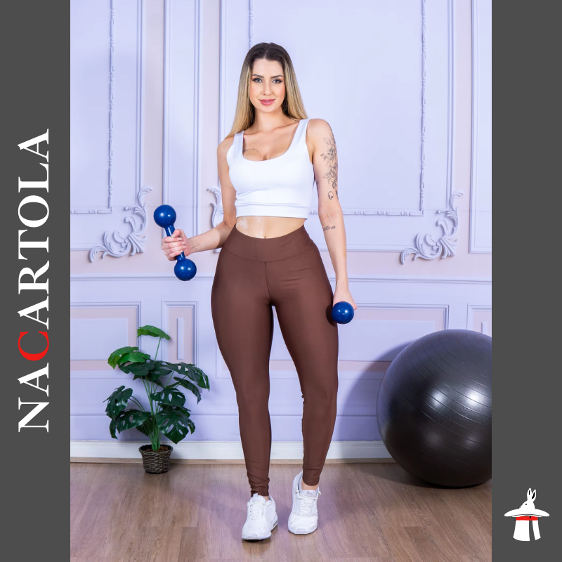 Legging Suplex Feminina – Modelagem Perfeita e Conforto para Valorizar Suas Curvas na Academia e no Dia a Dia